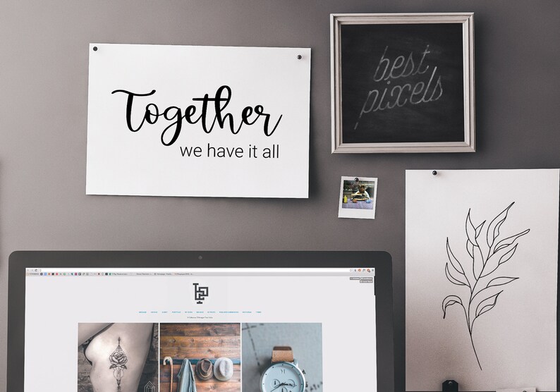 Together We Have It All Printable. Family Printable Wall Art. - Etsy
