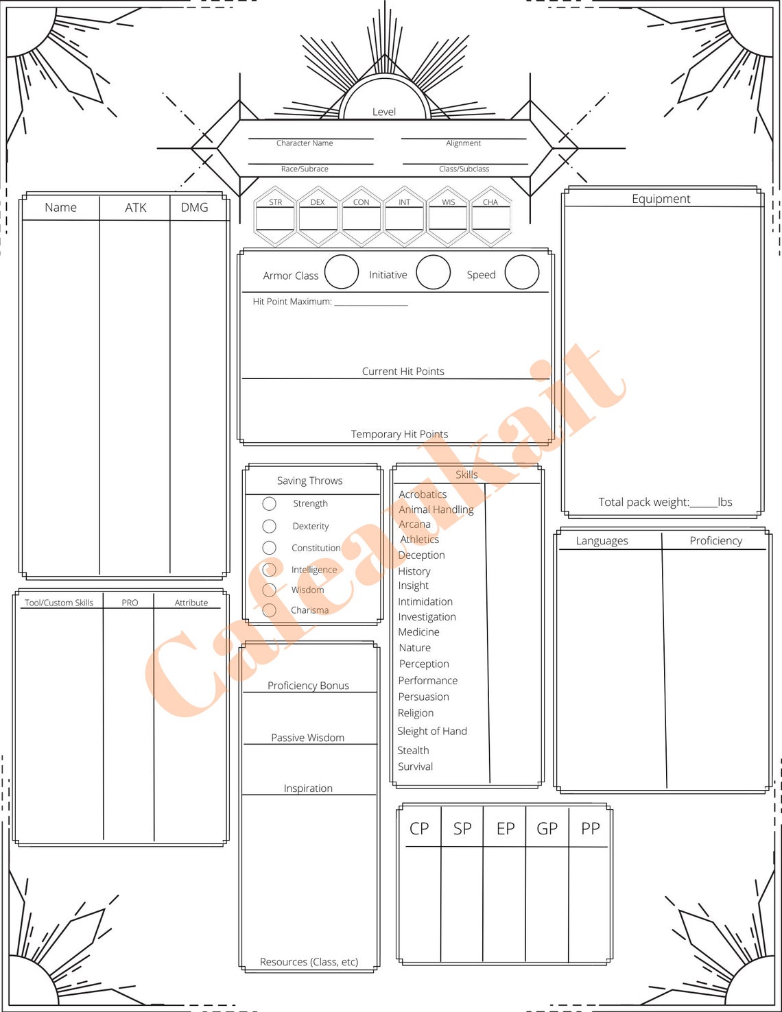 dnd-character-sheet-session-log-sheets-etsy-uk