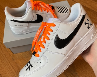 customized air force 1 off white