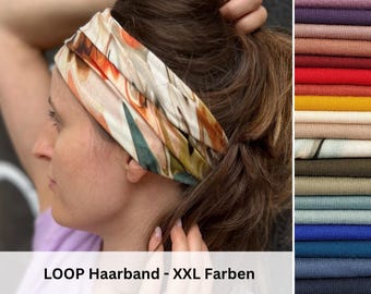 LOOP hairband in many colors and lengths, suitable for alopecia, headscarf, dreadlocks, sun hat, nightcap, chemotherapy, single layer, item no. 1779229524