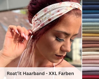 ROAT'it hairband in many colors, 2 different widths, seamless & single layer, made to measure, item no. 1793416173