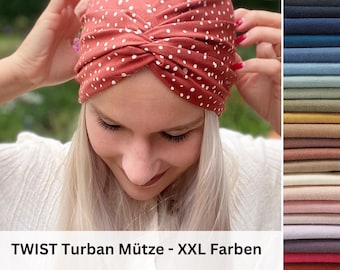 TWIST Turban Hat, custom-made in many colors, Chemo Cap, Sun Hat, Made to Measure, Alopecia Hair Loss, Headscarf, Item No. 11549768