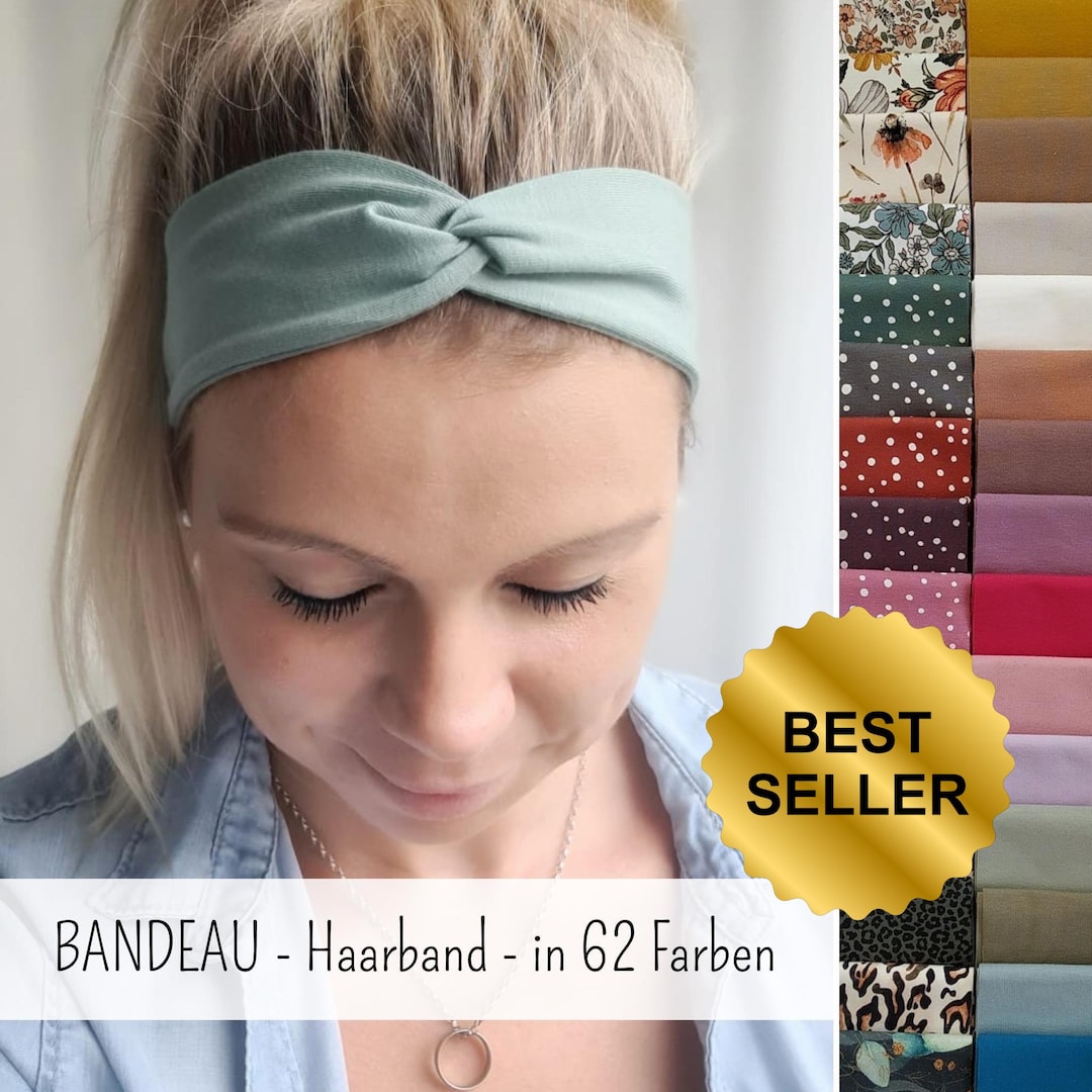 Damen-Haarband In Hellblau | Elegantes Stirnband Für Mädchen & Frauen | Für Party, Büro & Alltag