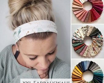 YOGA Haarband in über 100 Farben, leichtes Sommer Haarband, Unisex für Frauen und Männer, Einlagig Nahtlos, Sport- Freizeit Stirnband
