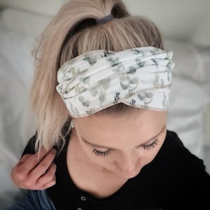 CUTY Musselin Bindehaarband in 34 Farben, Bestseller Haarband zum selber binden, ideal für Sommer und in der Freizeit, einlagig & gesäumt Bild 6