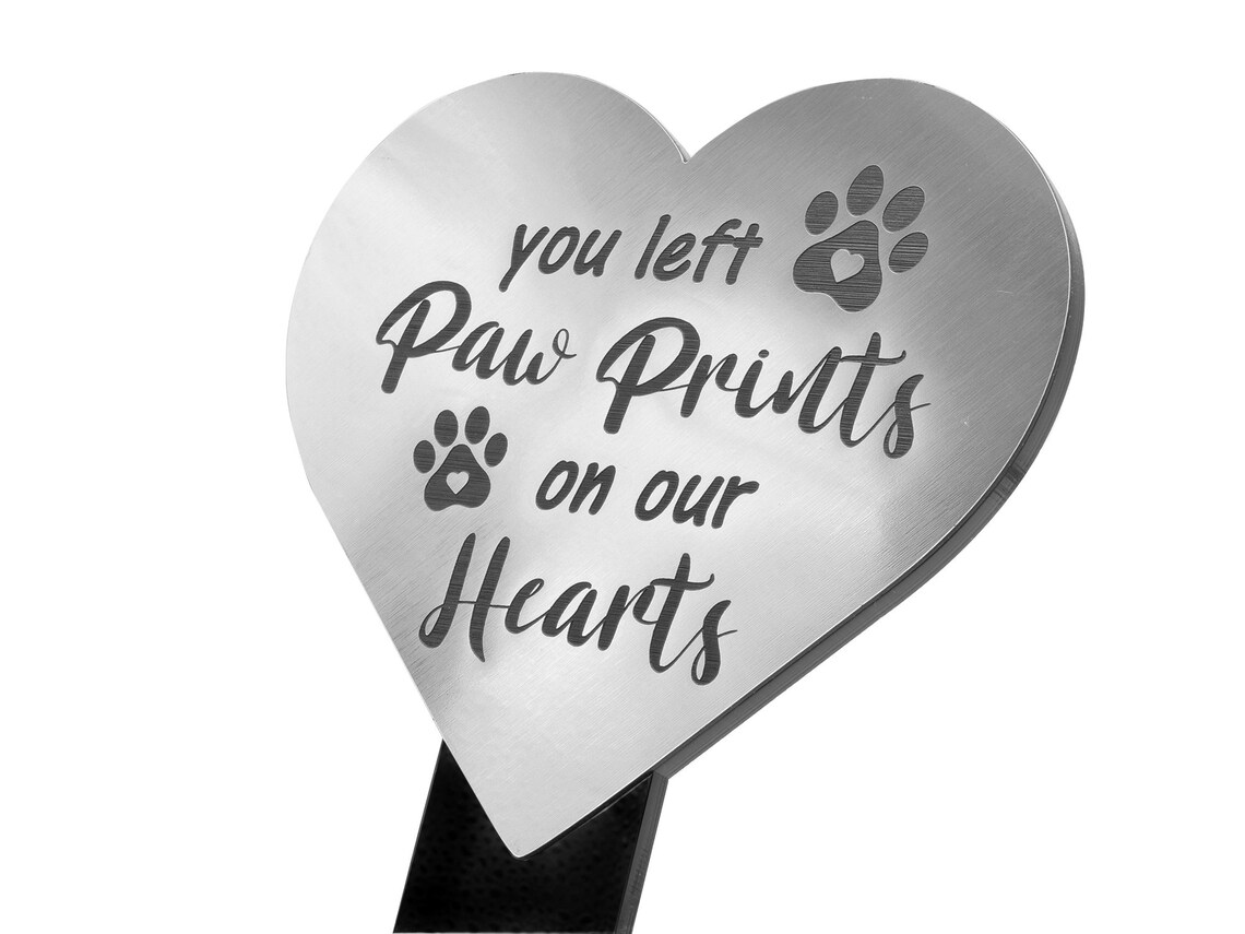 you left paw prints on my heart you left paw prints on my heart