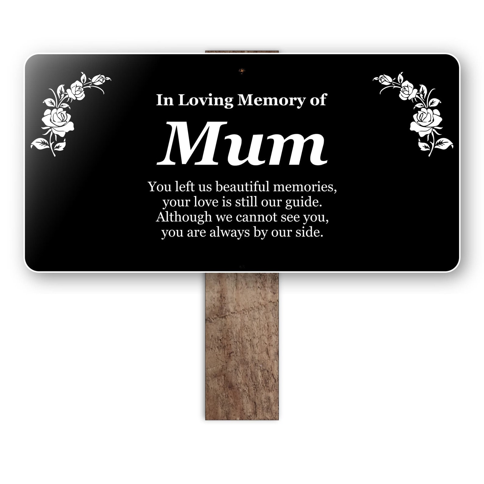 New Large Size Mum Memorial Remembrance Plaque Stake Etsy