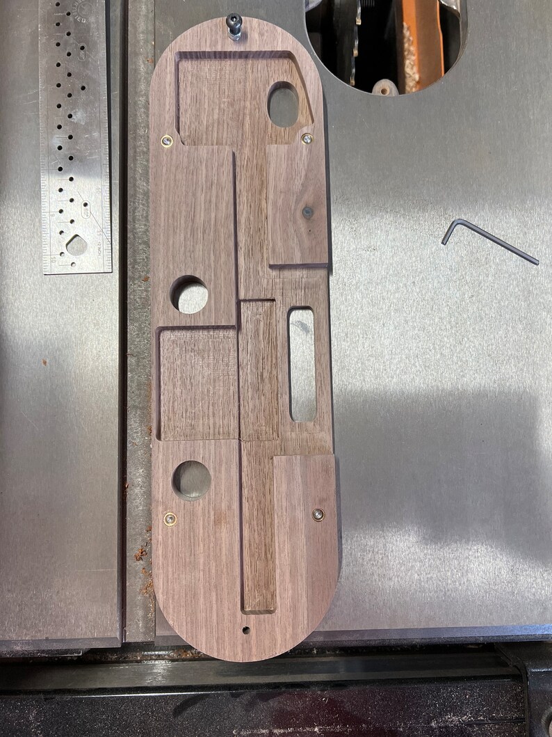 Harvey Alpha Table Saw Zero Clearance Insert Black Walnut or Maple Etsy