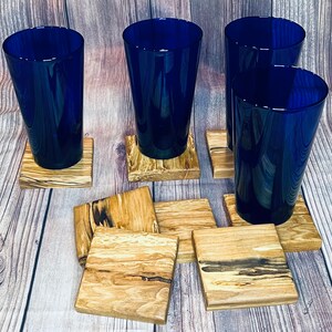 Spalted Beechnut coaster