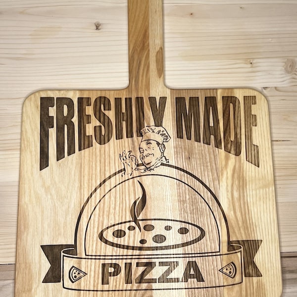 Pizza Peel, Engraved Pizza Paddle, Pizza Paddle, Pizza Server Board, Custom Pizza Board