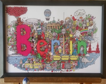 Kunstdruck Alles Berlin