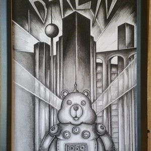 Art Print Berlin Metropolis