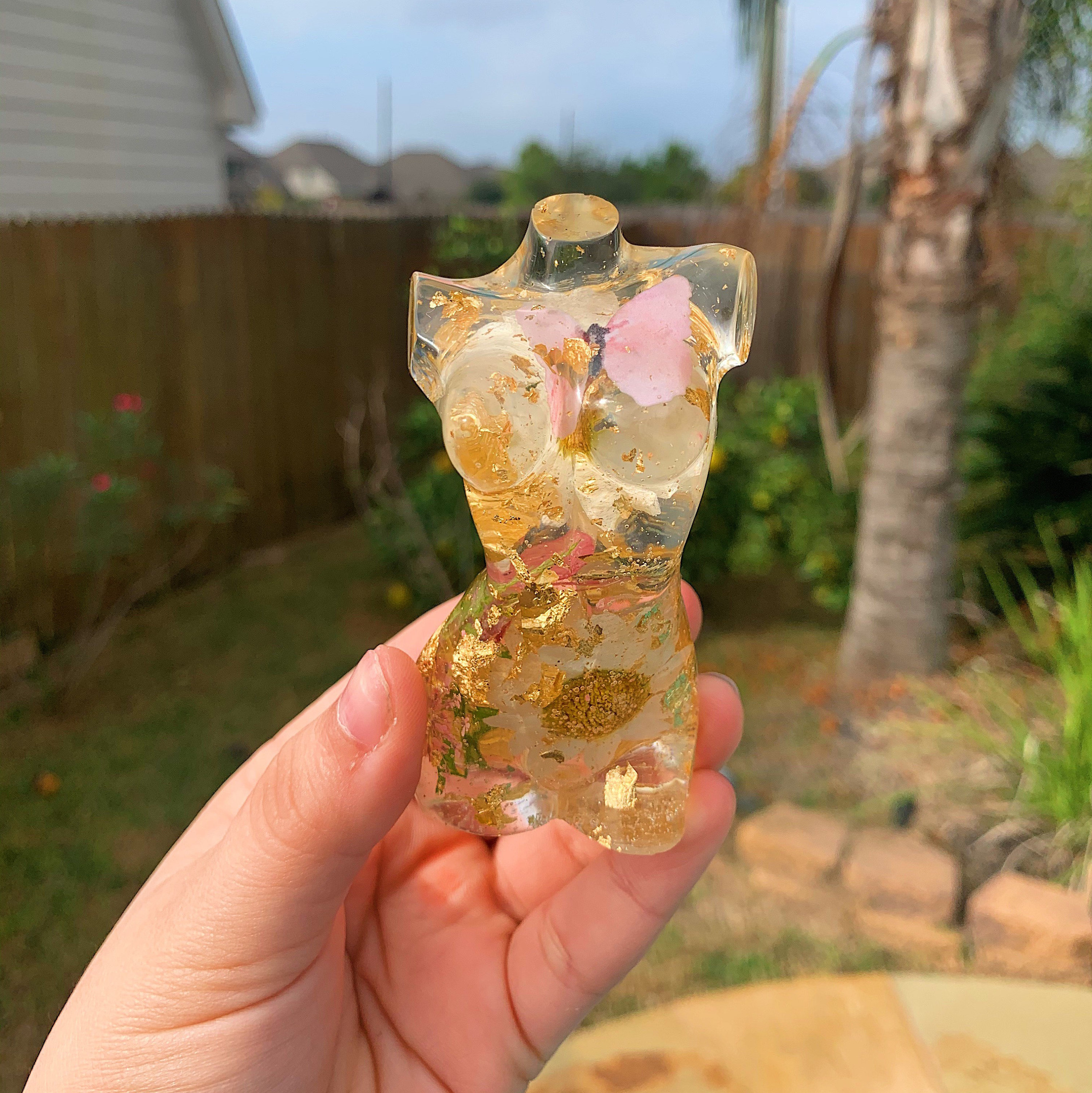 Resin Body Sculpture Goddess Body Sculpture Body Mold Etsy