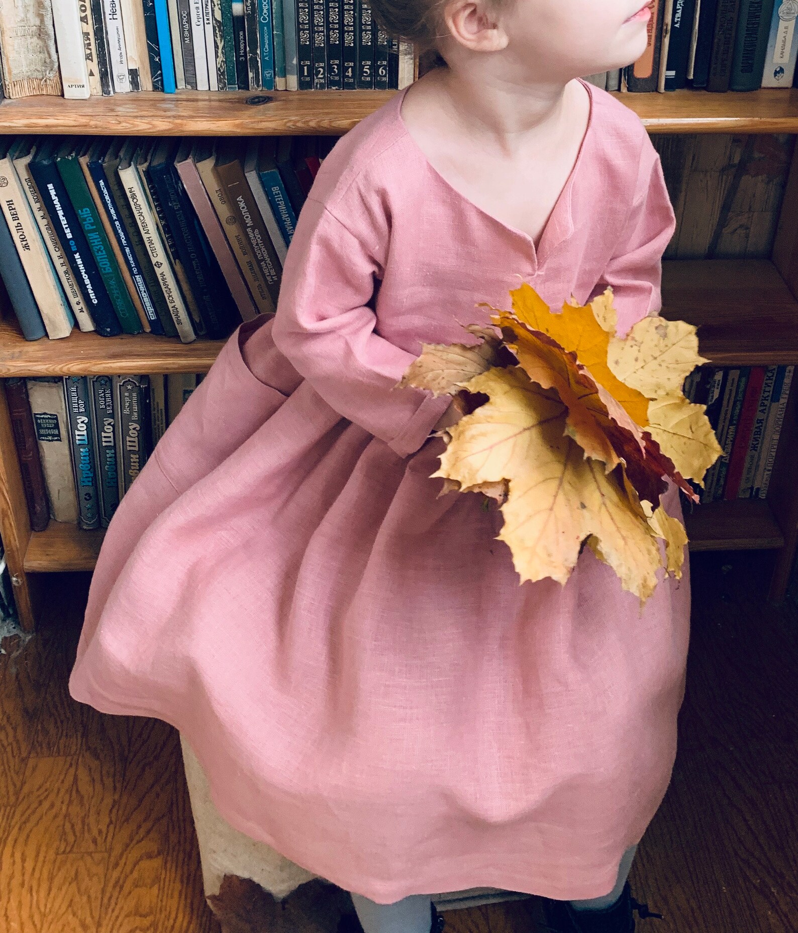 Linen Girls Wrap Dress Baby Coat Girls Trench Toddler Linen Etsy