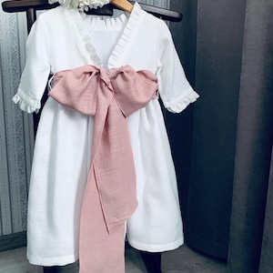 Ready to Ship 2Y Bridesmaide Ivory Girl Dress, Royal Wedding Girl Dress, Classic Flower Girl Dress