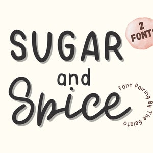 Monoline Branding Font Duo Script Font Pairing Handwriting Font Duo Cursive Font Bundle Canva Font Pairing Homey Font Duo Farmhouse Font