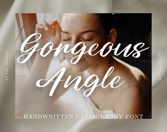 Modern Wedding Font Calligraphy Wedding Font Elegant Calligraphy Font Handwritten Script Font Branding Font Packaging Font Aesthetic Font