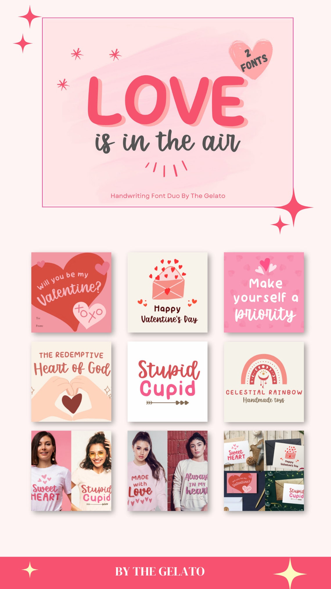 Font Duo Handlettering Monoline Cricut Font Cute Cursive Font Modern ...
