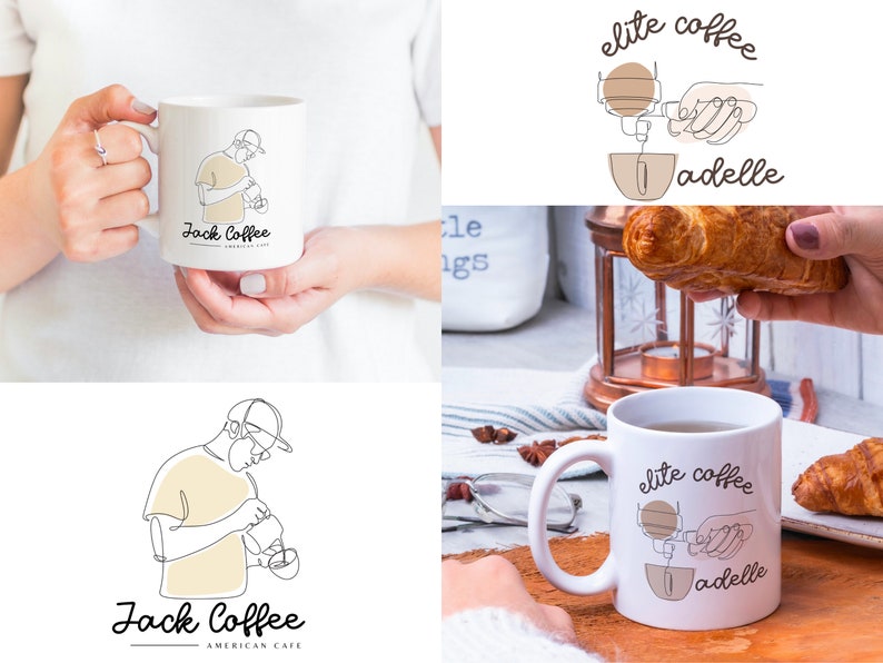 Monoline Handwriting Font Coffee Shop Font Cafe Sign Cafe Menu Font ...