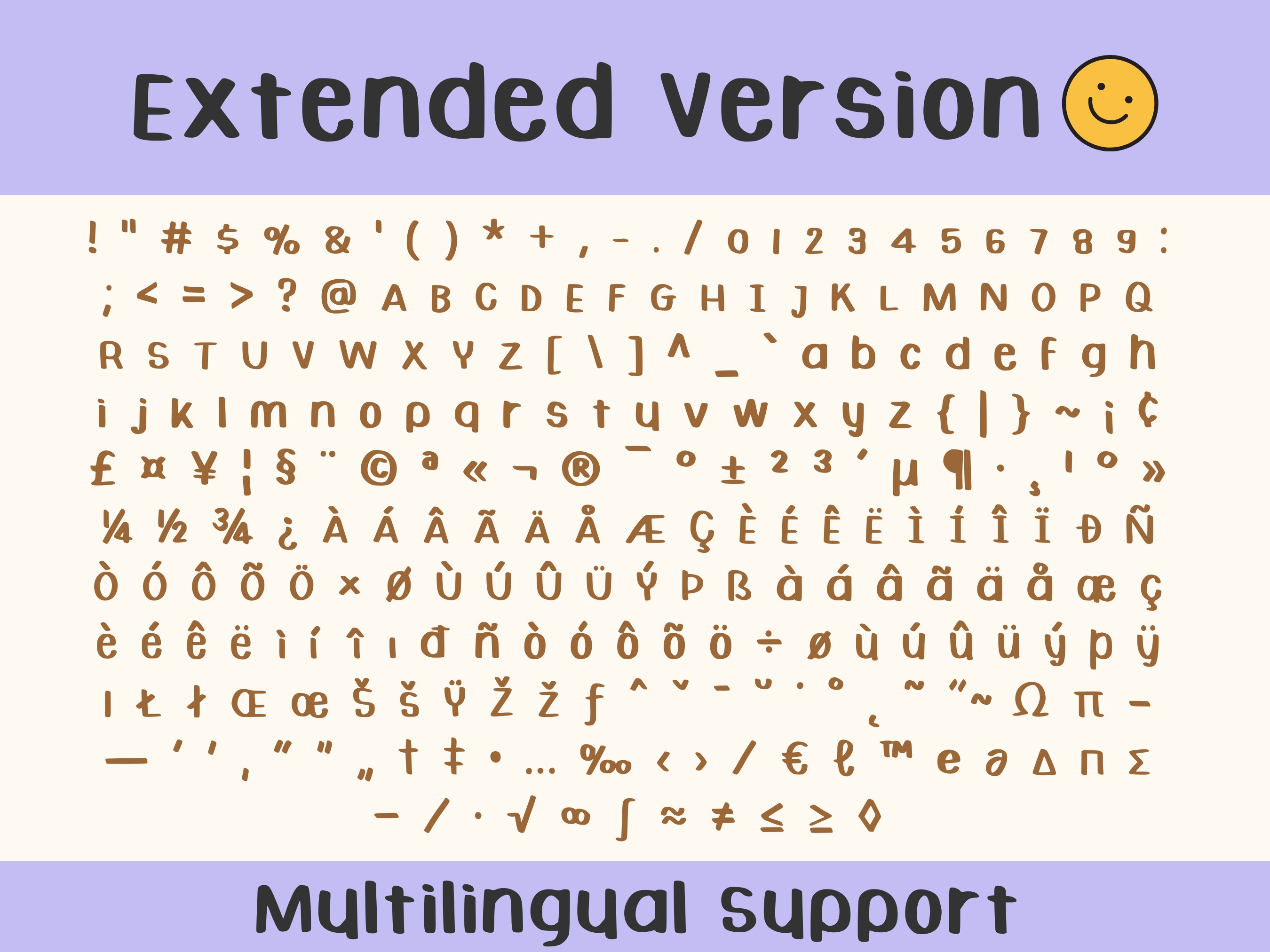 Student Goodnotes and Notability Font Multilingual Font Simple Western ...