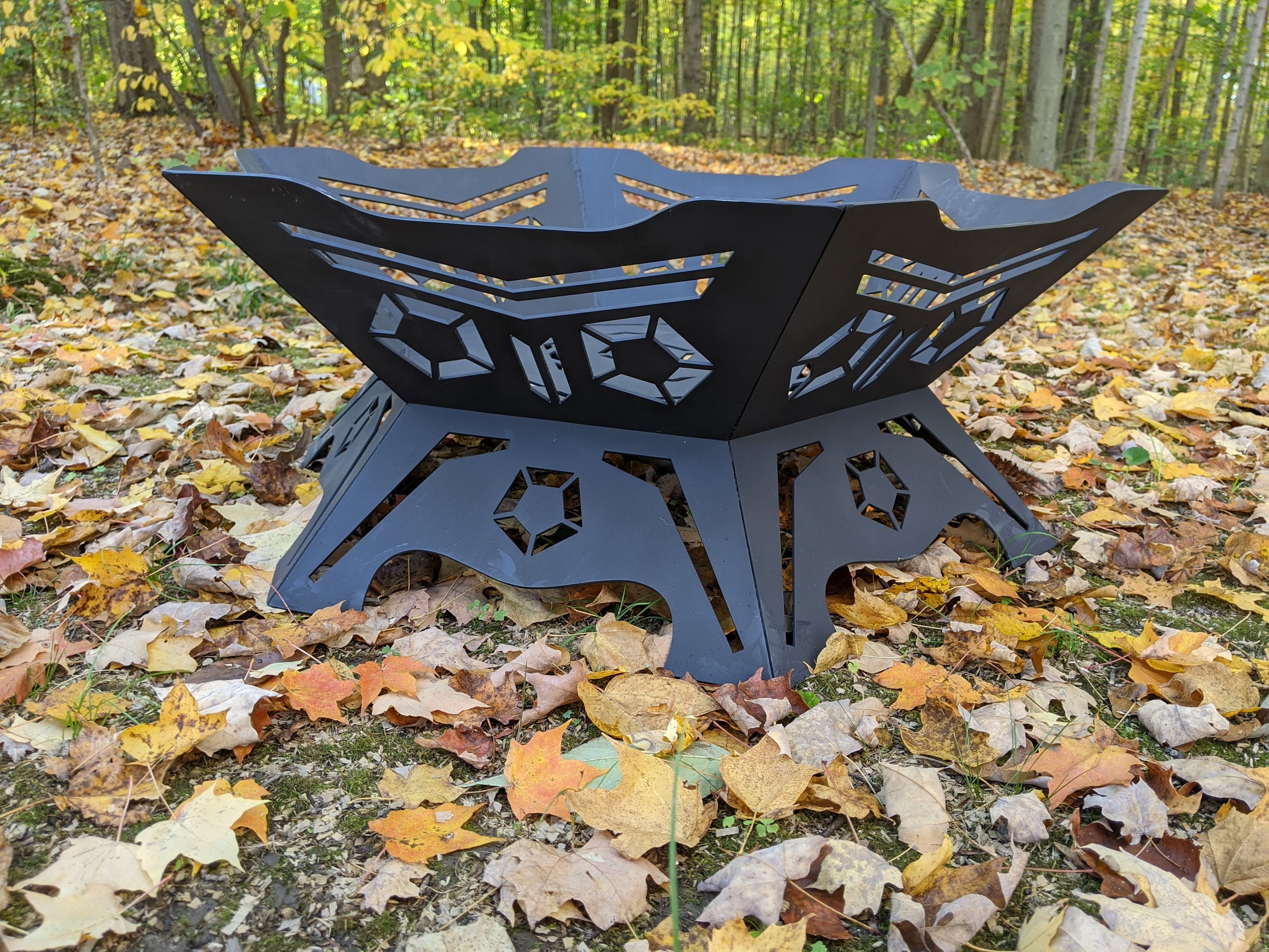 DIY Fire Pit // DIY Welding Kit // Hexagon Fire Pit Project Etsy UK