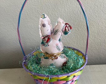 Stuffed Cotton Easter Eggs, Easter Decor, Easter Basket, Gift, Farmhouse