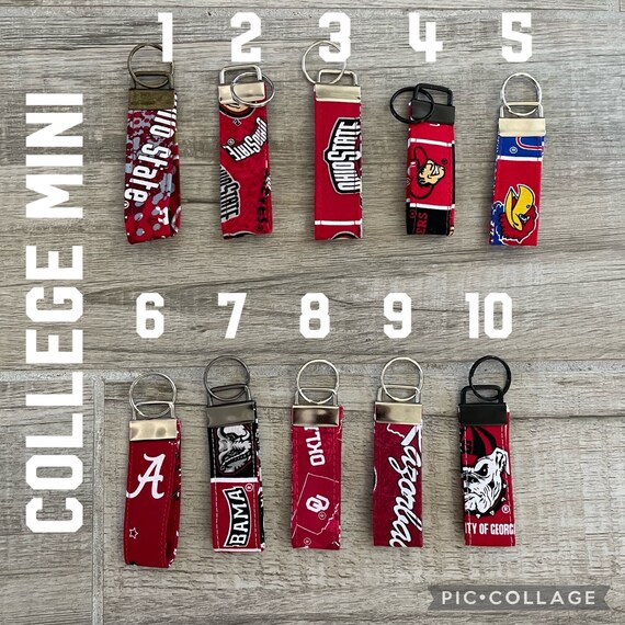 College Keychain, College Lanyards