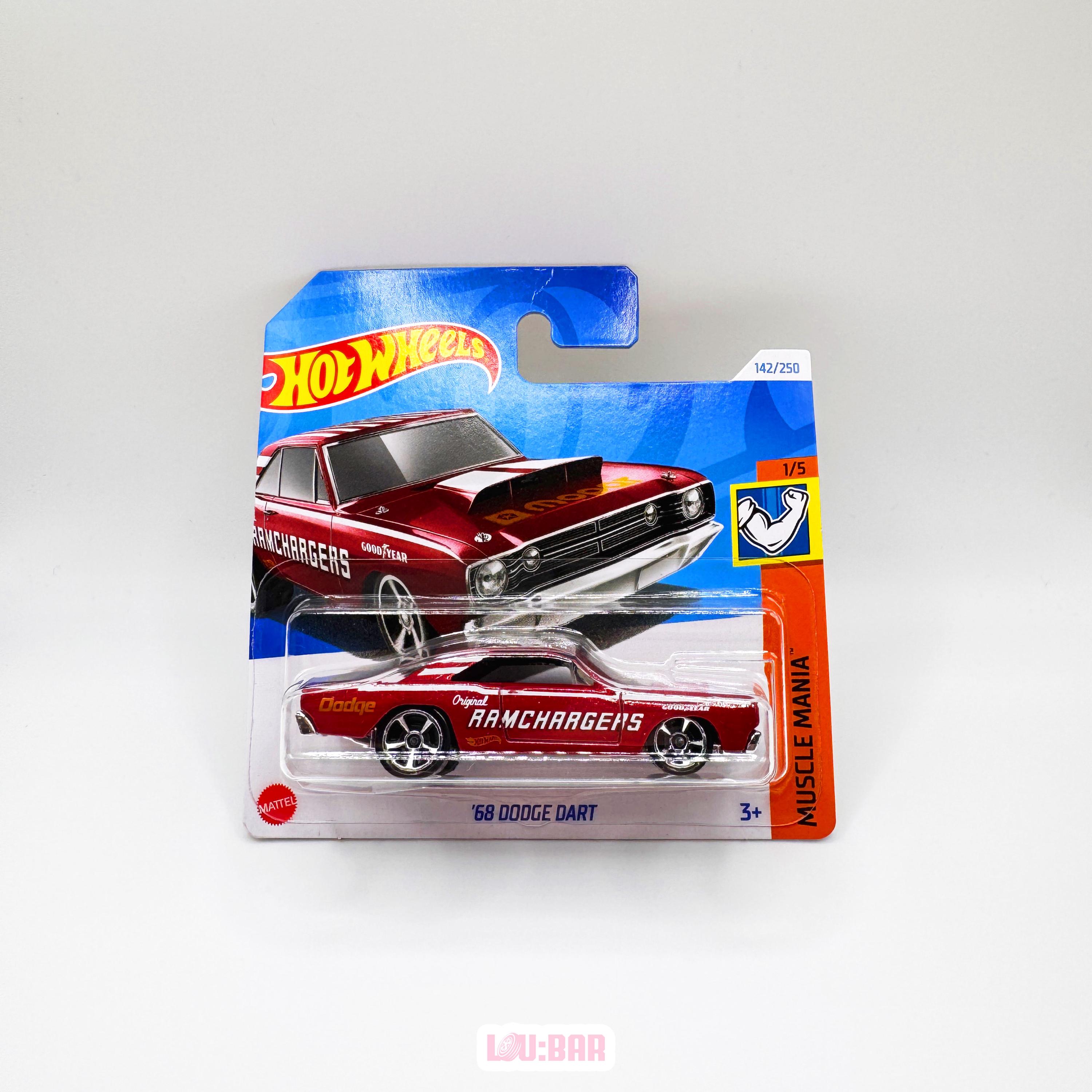Hot Wheels '68 Dodge Dart - Musclemania Series 1/5 Diecast Car - View #3