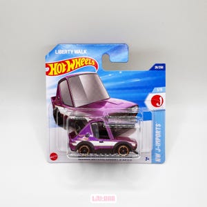 2025 Hot Wheels - issan Skyline 2000GT-R LBWK Liberty Walk Lila - hw j-imports - HYW79
