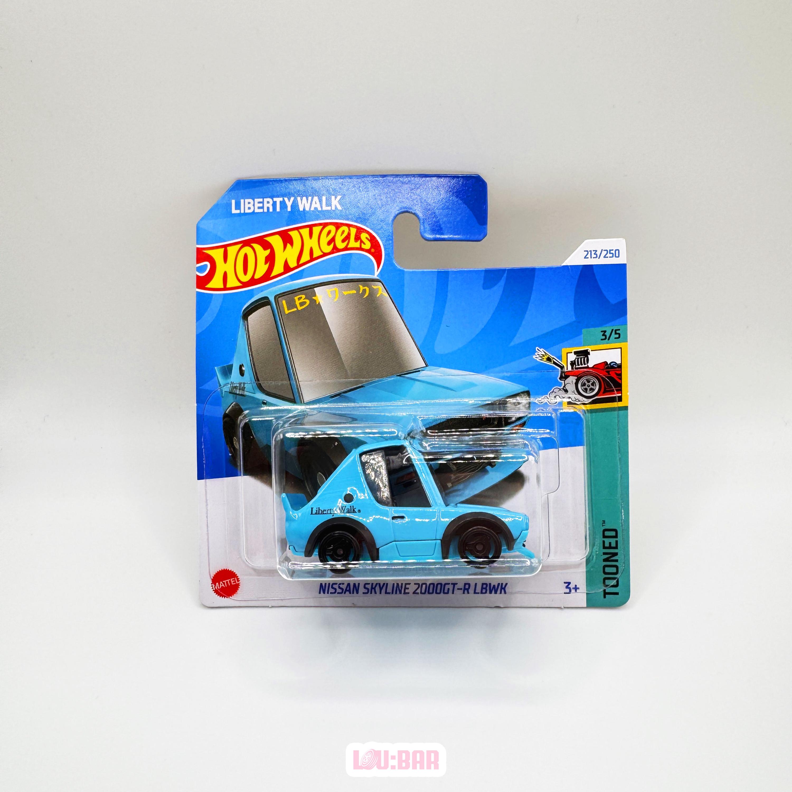 ホットウィール　スカイライン2000GTR　水色　FLYING　CUSTOMS ホットウィール スカイライン2000GTR 水色 FLYING CUSTOMS ホット