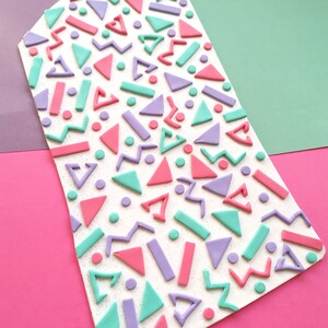 90er Jahre Baby Pastell fett Arcade Vintage gemusterte Aussage | Etsy