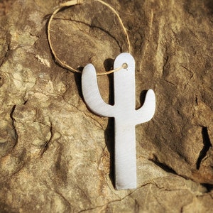 Steel Saguaro Ornament