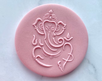 Ganesh POPup Debosser Stamp Fondant Diwali Cake Decorating Icing