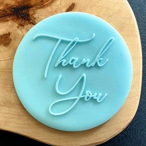 Gracias Cookie Debosser Stamp