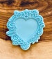 Henna Heart Embosser Stamp and Cutter. 