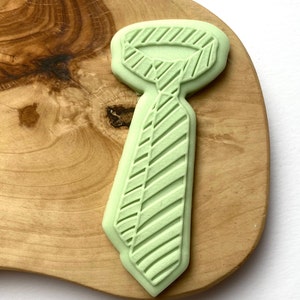 Men’s Tie Cookie Stamp And Cutter. Fondant Debosser Stamp.