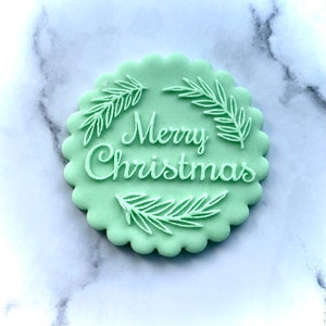 Merry Christmas Embosser Stamp