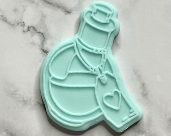 Halloween Poison Bottle Cookie Cutter and Stamp. Potion Bottle Fondant Stamp. Debosser Outbosser Stamp