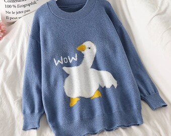 goose wow sweater