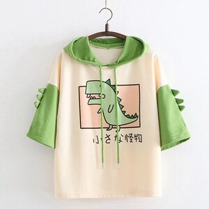 cute dinosaur hoodie