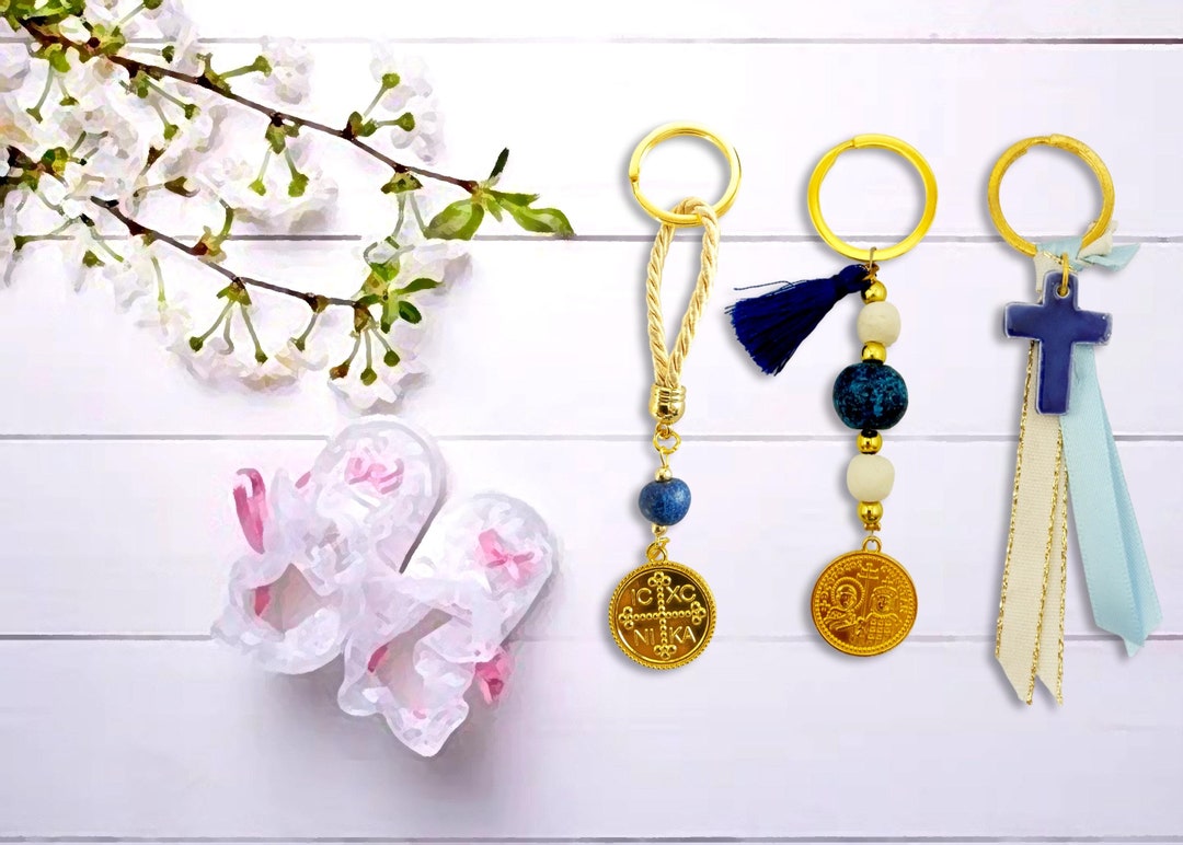 Girls Cross White Orthodox Christening Miropania Set MGSC02 main image 1