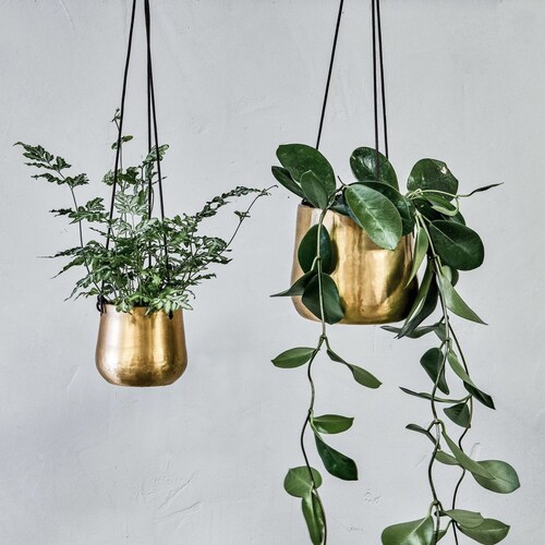 Wall Hook for Hanging Planter Indoor or Outdoor. Solid Brass Etsy