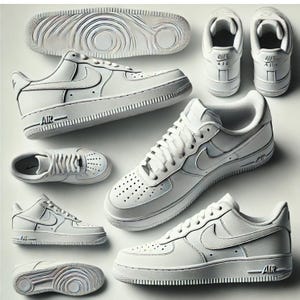 Nike Air Force 1 personalizado | Tênis AF1 personalizados pintados à mão e gravados | Tênis Nike personalizáveis