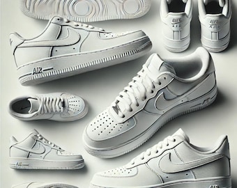Custom Nike Air Force 1 | Personalized AF1 Hand-Painted & Engraved Sneakers | Customizable Nike Shoes
