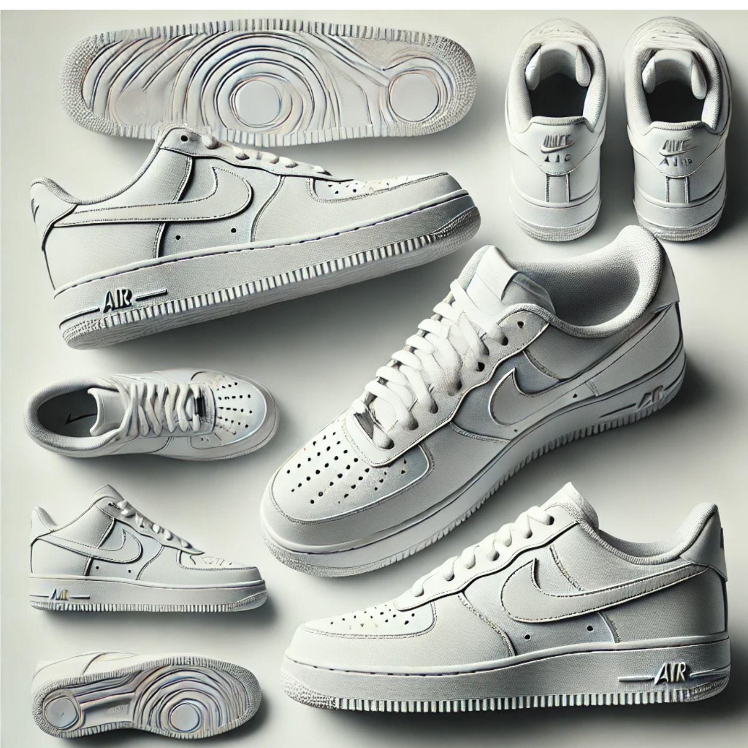Zapatillas Nike Air Force 1 personalizadas / Zapatillas AF1 personalizadas pintadas a mano y grabadas / Zapatillas Nike personalizables