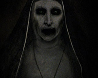 the conjuring 2 poster - The nun poster - Halloween poster