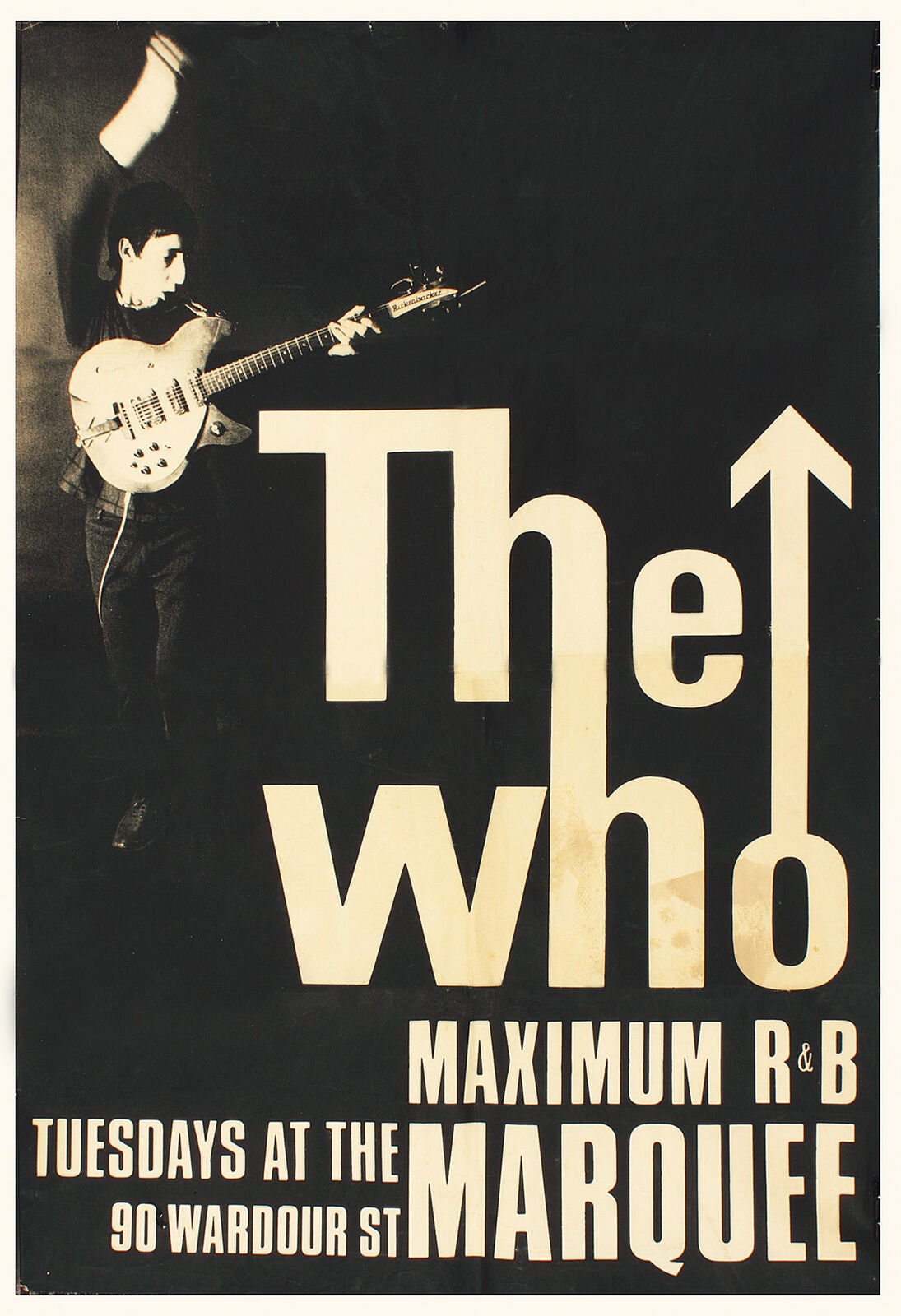 THE WHO 1964 Marquee LondonMusic Concert Poster Art Etsy