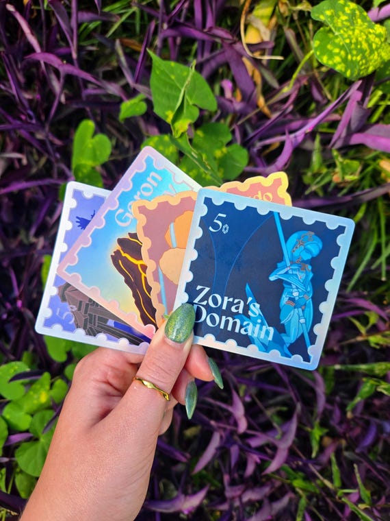 Legend of Zelda Stamp Sticker: Waterproof Vinyl Decal