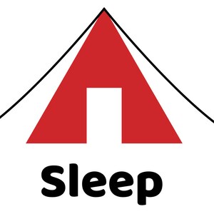 Eat Sleep Camp SVG file - Camping Cricut Cut File - Camping Clipart - Tent Vector File