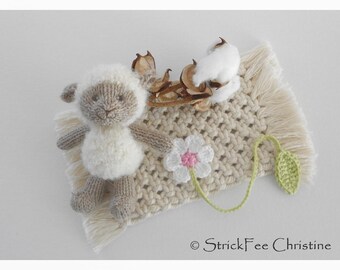 Crocheted umbilical cord band "Flower" 100% cotton, gentle umbilical cord clamp, belly button band, bookmark, gift for birth, baby photography